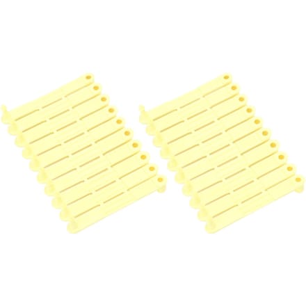 20 STUKS Oormerk Levendige Kleur Eenvoudige Identificatie Vee Oormerk voor Rundvee Schapen Varken beige
