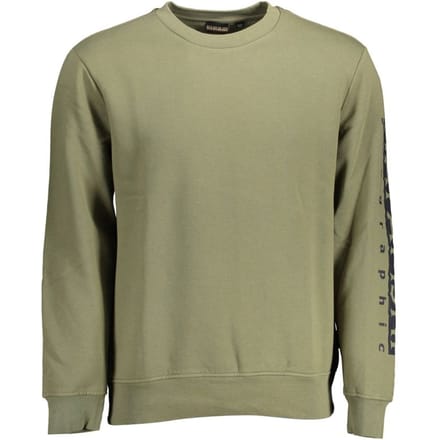 Crewneck Sweatshirt Met Grafische Mouwen