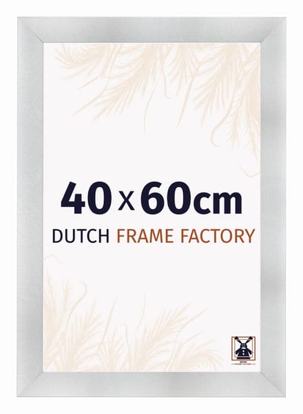 Fotolijst 40x60 cm - MDF - Aluminium Geborsteld - Praag