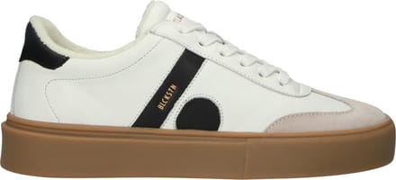 Blackstone QUARTZ AUDEN - EL280 White Black - Sneaker (low) - Dames - White - Maat: 42