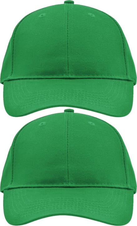 2x stuks myrtle beach baseball cap - 6-panel - voor volwassenen