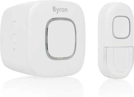 Draadloze Deurbel Set met 200m Bereik, 8 Melodieën en LED Indicatie