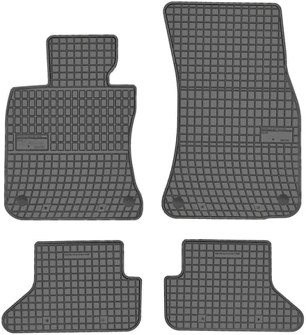 Frogum Max-Dywanik - Rubber Vloermatten - BMW 6 E64 Cabrio - 2003-2010 - Met Bevestigingen