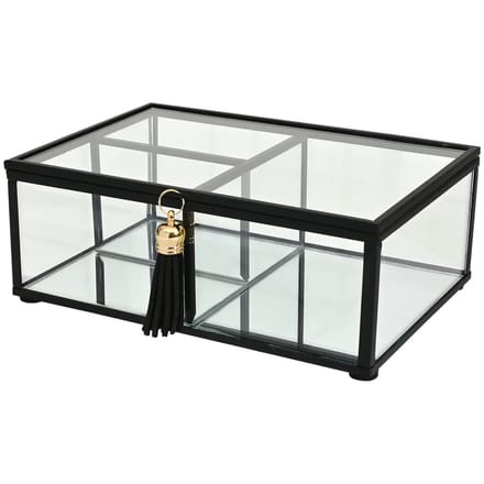 Sieradendoos 3 Vakken - Zwart