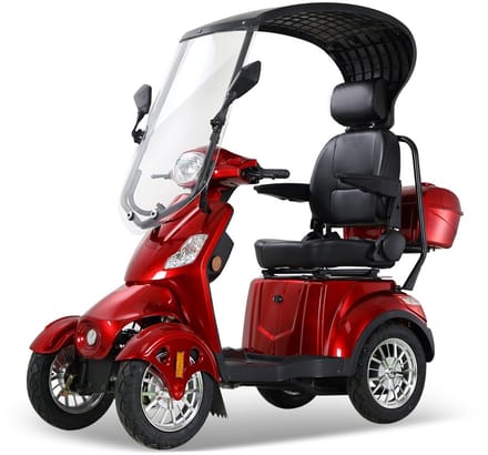 ARIBECA Hygieia A7 Rain Cover Canopy 4-wheel senior mobility scooter