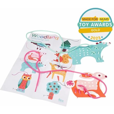 Verbeeldingsspelletjes naaiset Rex London Woodland Animals
