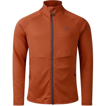 Dare2B Heren Apex Full Zip Stretch Midlayer