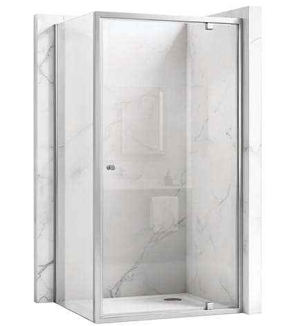 Rea Primo Swing 100X90 - Douchecabine - Chrome - 100X90X190Cm