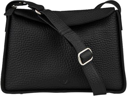 Voi Hirsch Teagan Crossbody tas Leder 28.5 cm - Dames - schwarz