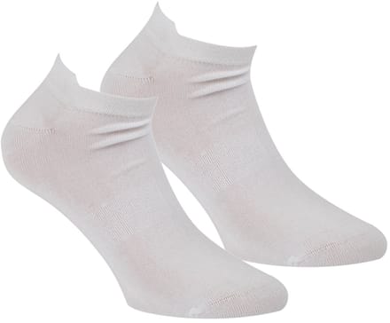 Bamboe sneakersokken met oortje – White – 31-35