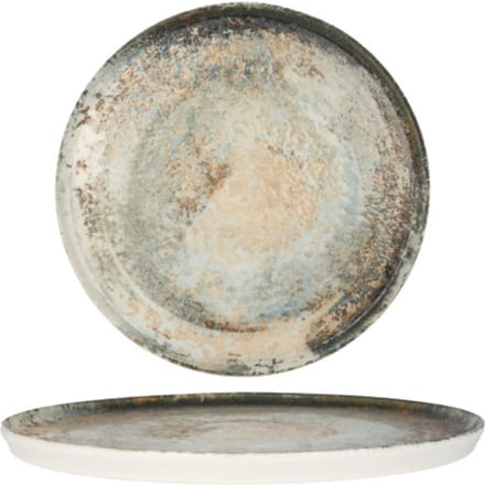Rinart Dinerbord - Obvara - Porselein - 28 cm - set van 6