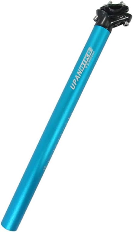 Verstelbare fiets zadelpen 400mm aluminium voor diverse diameters
