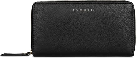bugatti portemonnee Emilia Ladies Long Wallet Black zwart