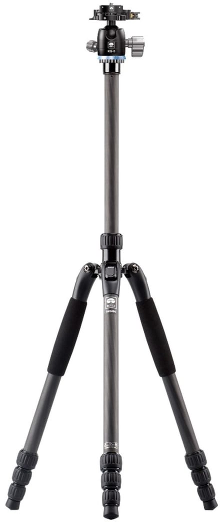 Sirui T-024SK Carbon Statief + KS-5 Balhoofd