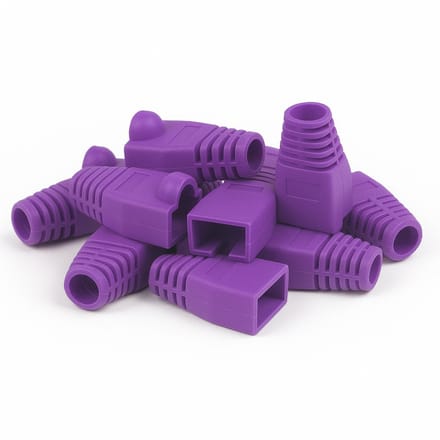 DANICOM RJ45 Kabeltule Paars - 10 stuks