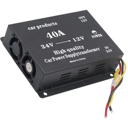 Réducteur de tension directe 24 volts abaisseur à 12 volts VoltBuck régulateur de tension transformateur Direct 40A