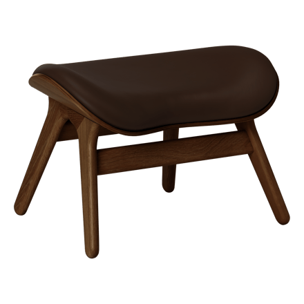 UMAGE A Conversation Piece Ottoman - eiken donker - Leder Hope brown