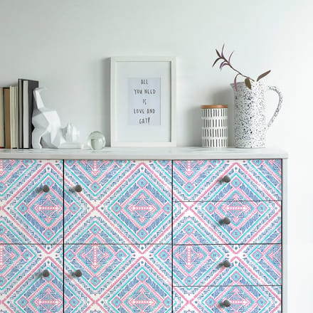 Etnische sticker voor meubels, Hissa, 60 x 90 cm