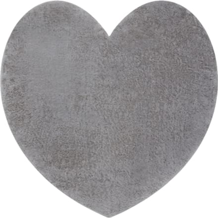 Kleden Rugsx Modern wastapijt SHAPE 3105 Hart shaggy - 80x80 cm
