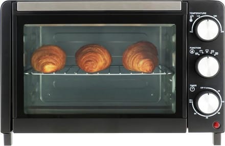 Mestic MHO-120 Heteluchtoven - 18L - Zwart