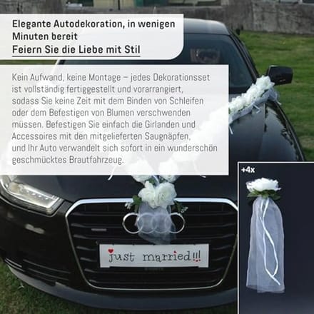 Rozen Slinger voor Auto - Bruiloft Decoratie en Sieraden