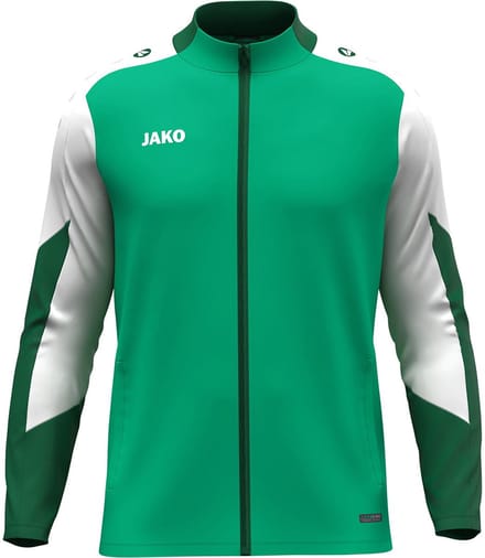 Jako Dynamic Polyestervest Kinderen - Groen / Wit / Donkergroen | Maat: 116