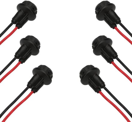 T10 194 Gloeilamphouder W5W Set van 6 - SMD Lichtadapter voor Auto