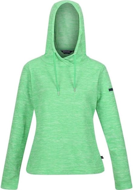Regatta Dames Chandra Hoodie Vibrant Green Marl Maat S/36