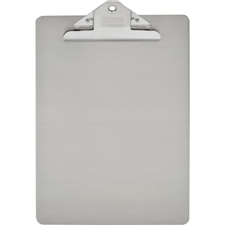 MAUL Klembord MAULsteel A4 staand formaat edelstaal metaal zilver
