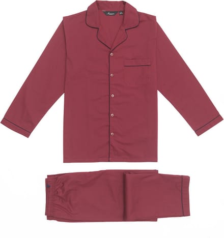Ambassador 1867 Bio Katoenen Herenpyjama Tokyo Bordeaux M