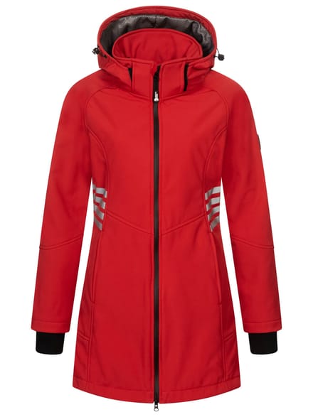 Arctic Seven Dames Softshell Jas AS-305 – Lang, Waterafstotend, Reflecterend