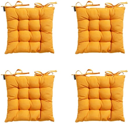 Madison - Zitkussen - Universeel - 4 stuks - 46 x 46 cm - Golden Glow