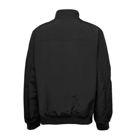 Lyle & Scott fleece gevoerde colbert in zwart