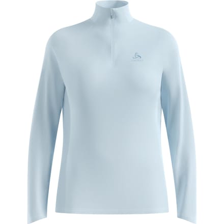 Odlo Essential 1/2 Zip Hardloopshirt Dames-lichtblauw