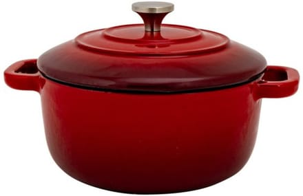Cosy &Trendy Braadpan - Gietijzer - Diameter 24x H 16cm 3L