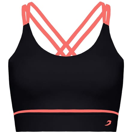 BoxRaw Valerie Vrouwen Zwarte Sportbeha