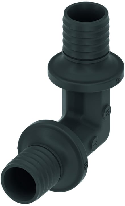 TECE TECEflex knie 90°, PPSU, afmeting 20 x 20, 737020