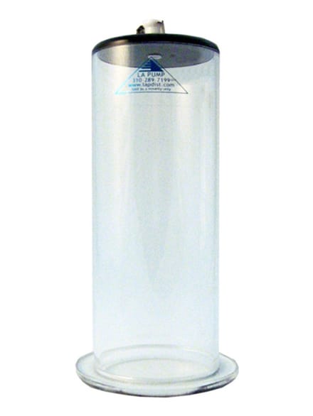 La pump penisvergroting cilinder 7,6 x 23 cm