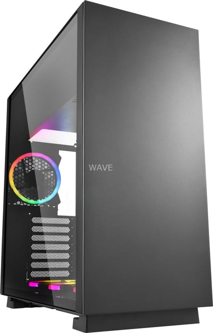 Sharkoon PURE Staal - Case - Tower - Zwart