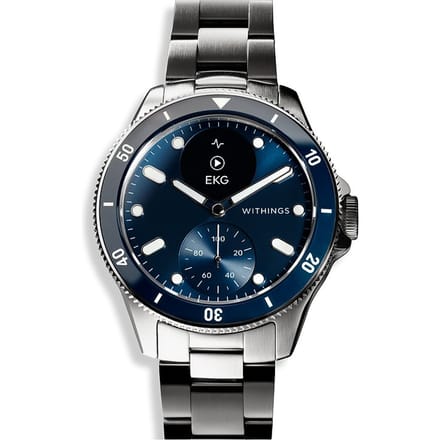 Withings ScanWatch Nova - 42mm Hybride Smartwatch - ECG, AFib Detectie, SpO₂ Meter, Hartslagmeter, Slaaptracker, 24/7 Temperatuurmeting, 35 Dagen Batteri, Saffierglas, 10 ATM Waterdicht