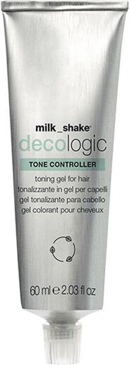 Milk Shake - Decologic Tone Controller, Silk Proteins, Hair Colouring Cream Toner, Amethist Gray, For Lightened Hair, 60 ml