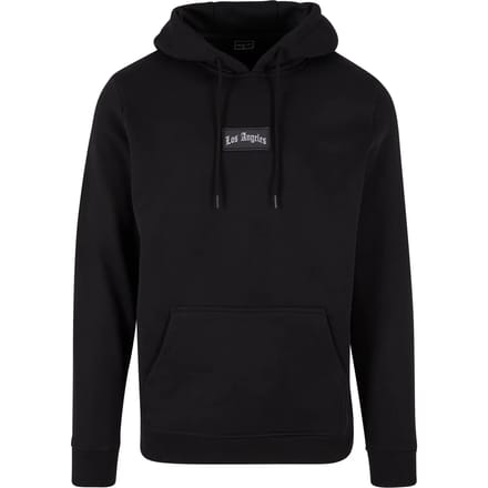 Mister Tee - LA Sketch Patch Hoodie/trui - M - Zwart