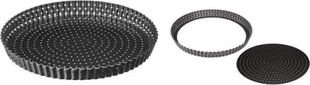 Five® Bakvorm - Quichevorm - 28 cm - Geperforeerde bodem