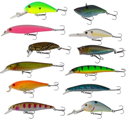 Catchgear Hard Lure Set 2 (12 Stuks) - Kunstaas Set