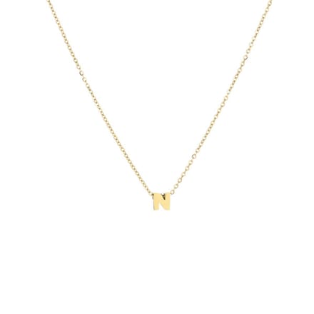 Letter-Ketting-N-Goud