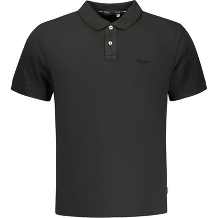 Pepe Jeans Zwarte Katoenen Heren Polo Shirt