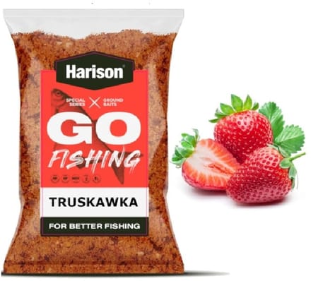 Aardbei Grondvoer 1 kg – Karper & Witvis Lokvoer – Harison