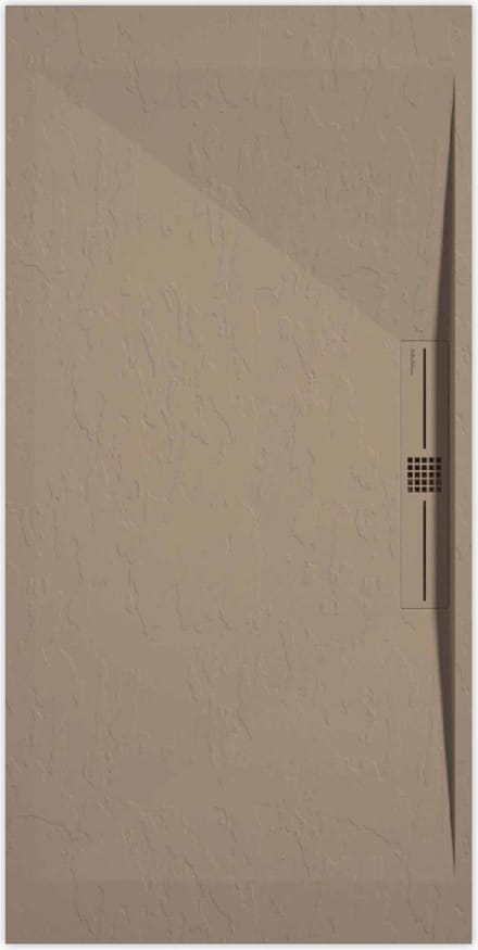 Sanifun douchebak Stone Side Moka Slate 1300 x 900 P