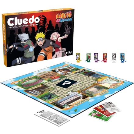 Winning Moves Cluedo - Bordspel - Naruto - Engels