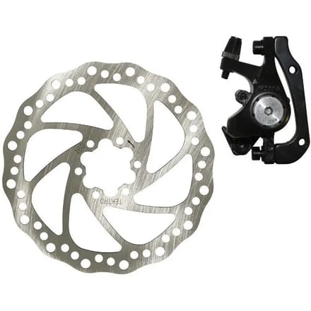 Mechanische schijfrem achteraan + remklauw + adapter compatible P2R Post Mount